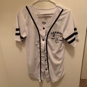 snoopy jersey top